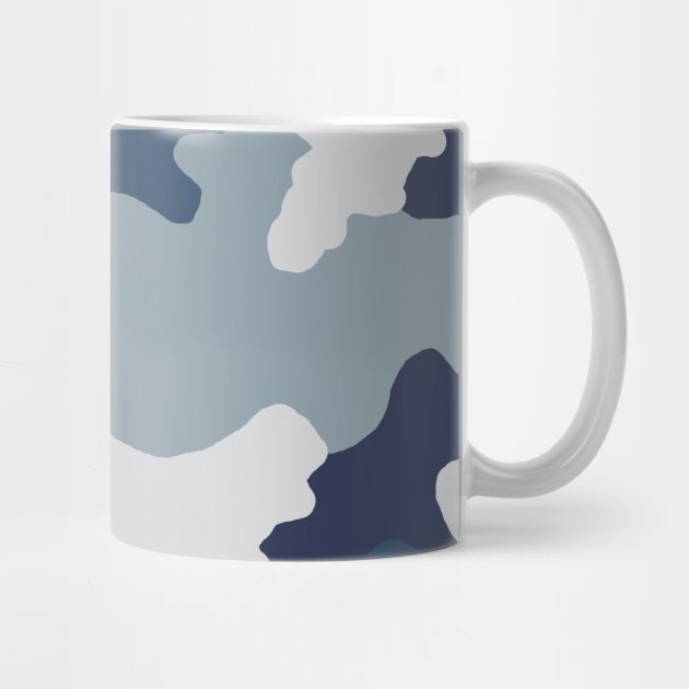 Camouflage Blue by Moo Moos Mumma